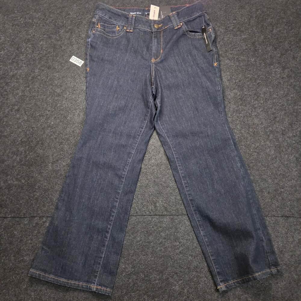 Lane Bryant Boot Cut Jeans Blue Denim